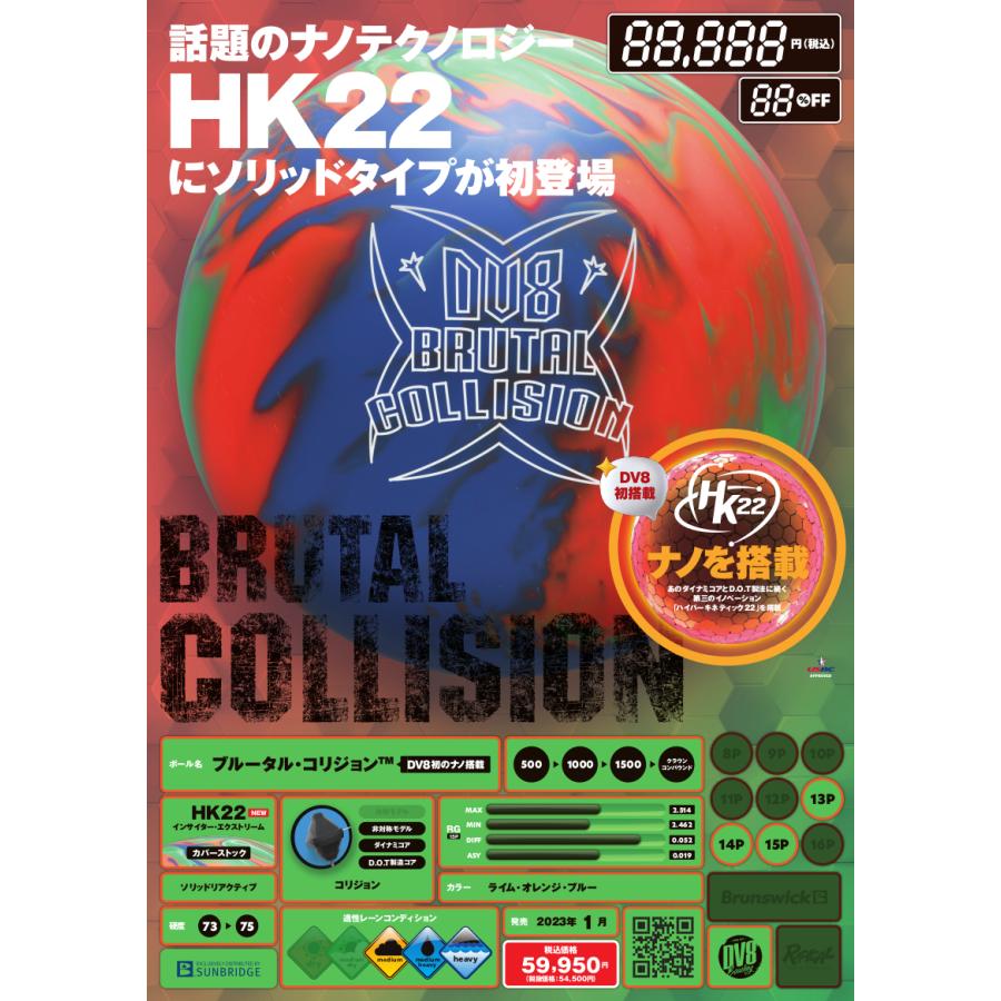 SALE】ブルータル・コリジョン DV8 / BRUTAL-COLLISION : メビウス