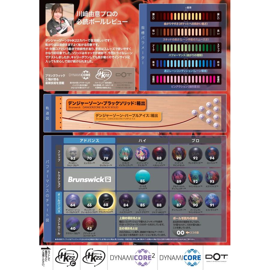 デンジャーゾーン・ブラックソリッド Brunswick / DANGERZONE BLACK