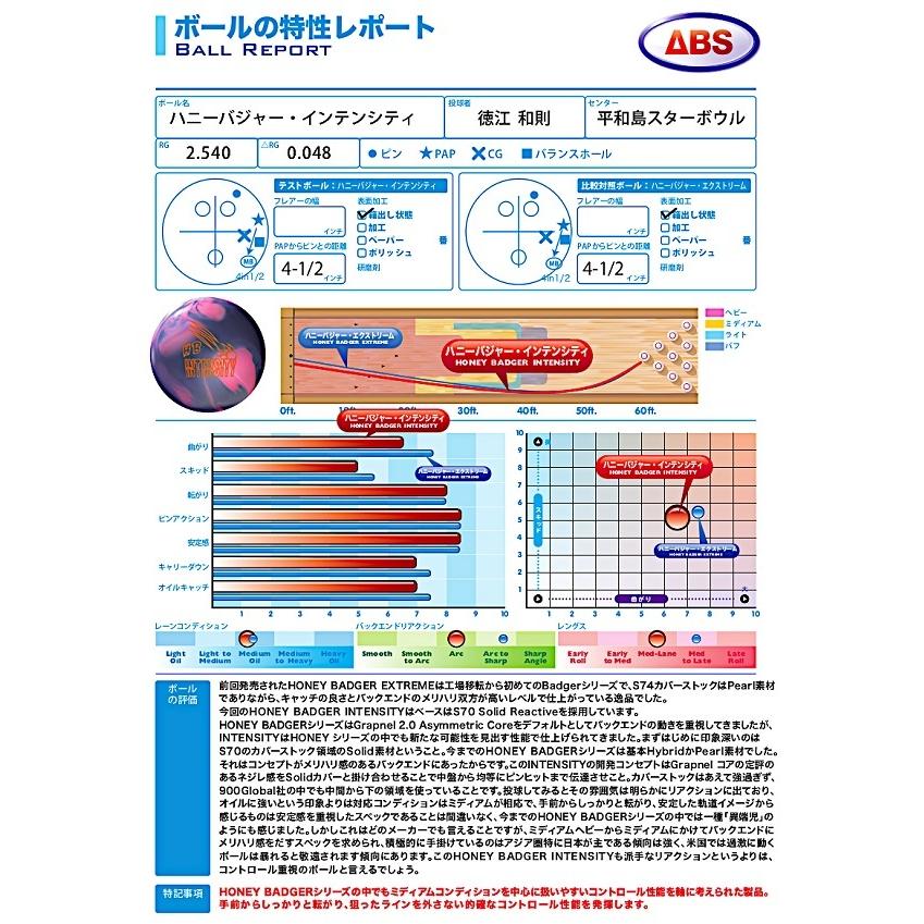 ハニーバジャー・インテンシティ 900GLOBAL / HONEY BADGER