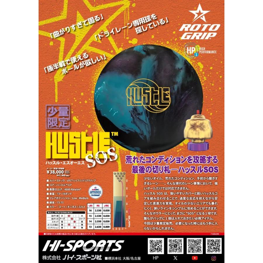 ハッスル・エスオーエス ROTOGRIP / HUSTLE SOS : メビウス ストア