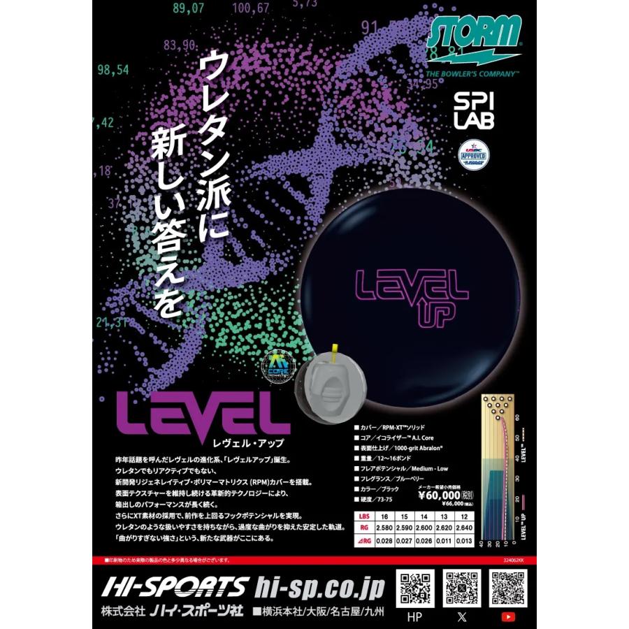 レヴェル・アップ STORM / LEVEL UP : メビウス ストア MEBIUS DESIGN