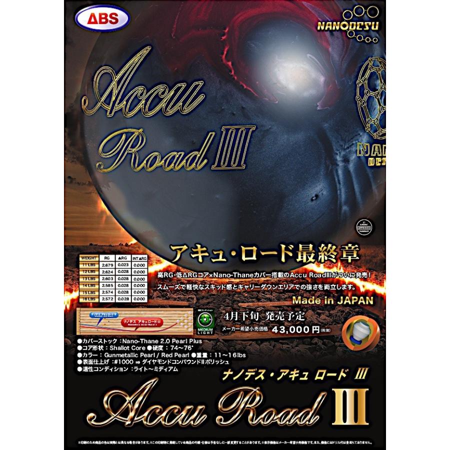 SALE】ナノデス・アキュロード3 ABS / NANODESU Accu road III