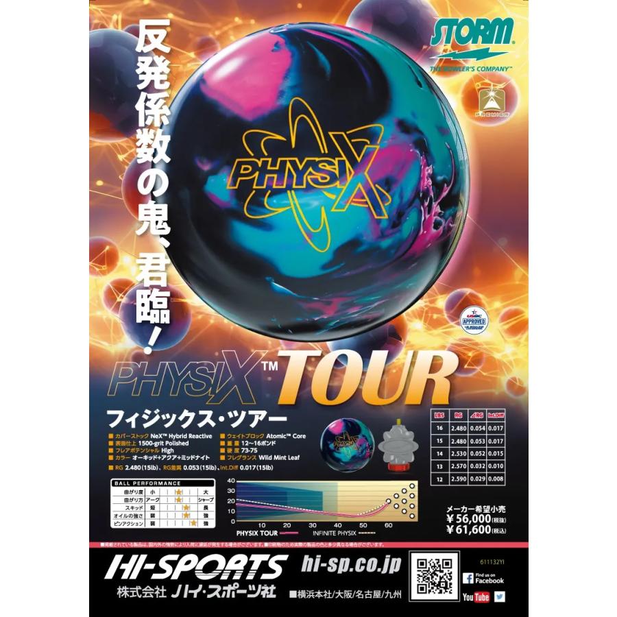 フィジックス・ツアー STORM / PHYSIX TOUR｜mebius-store｜03