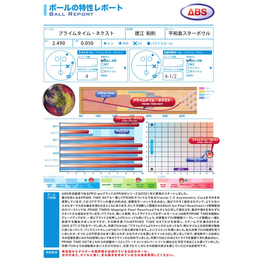 【SALE】プライム タイム ネクスト / ABS　PRIME TIME NXT｜mebius-store｜04