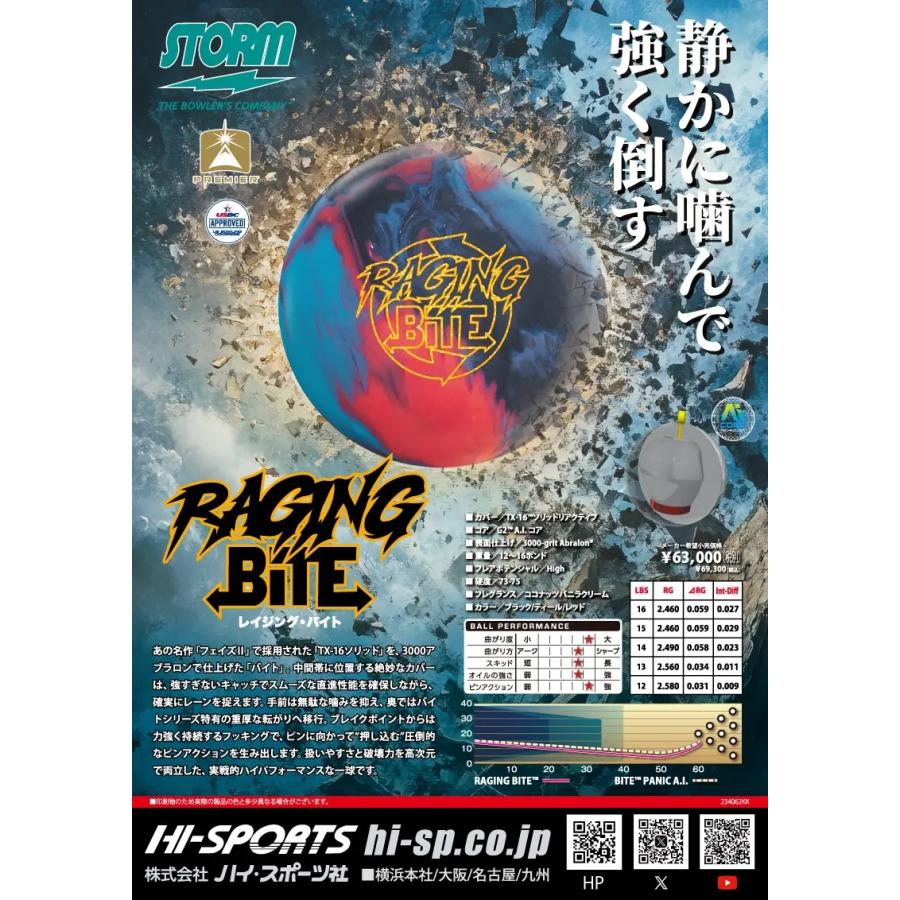 レイジング・バイト STORM / RAGING BITE : メビウス ストア MEBIUS