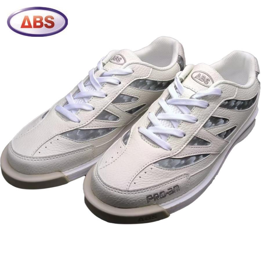 ABS CLASSIC ボウリングシューズ 24.5 ホワイト/シルバー ABS CLASSIC ボウリングシューズ 24.5 ホワイト/シルバー ABS CLASSIC