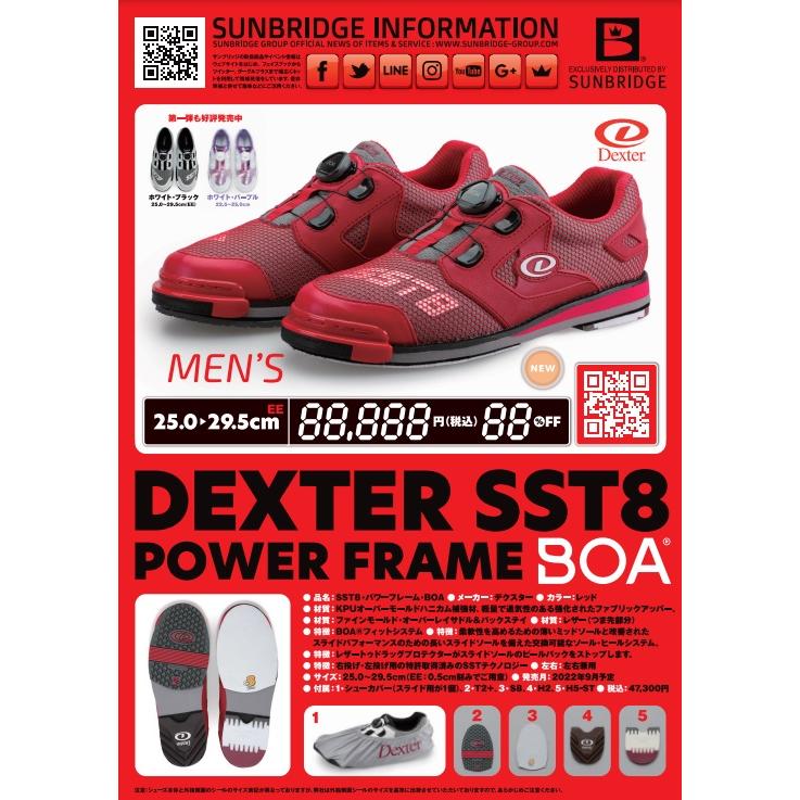 新品　未使用Dexter SST-5 ジャパンリミテッド 黒/赤 SST5スポーツ ジャパンリミテッド2019 ネイビー/レッド
