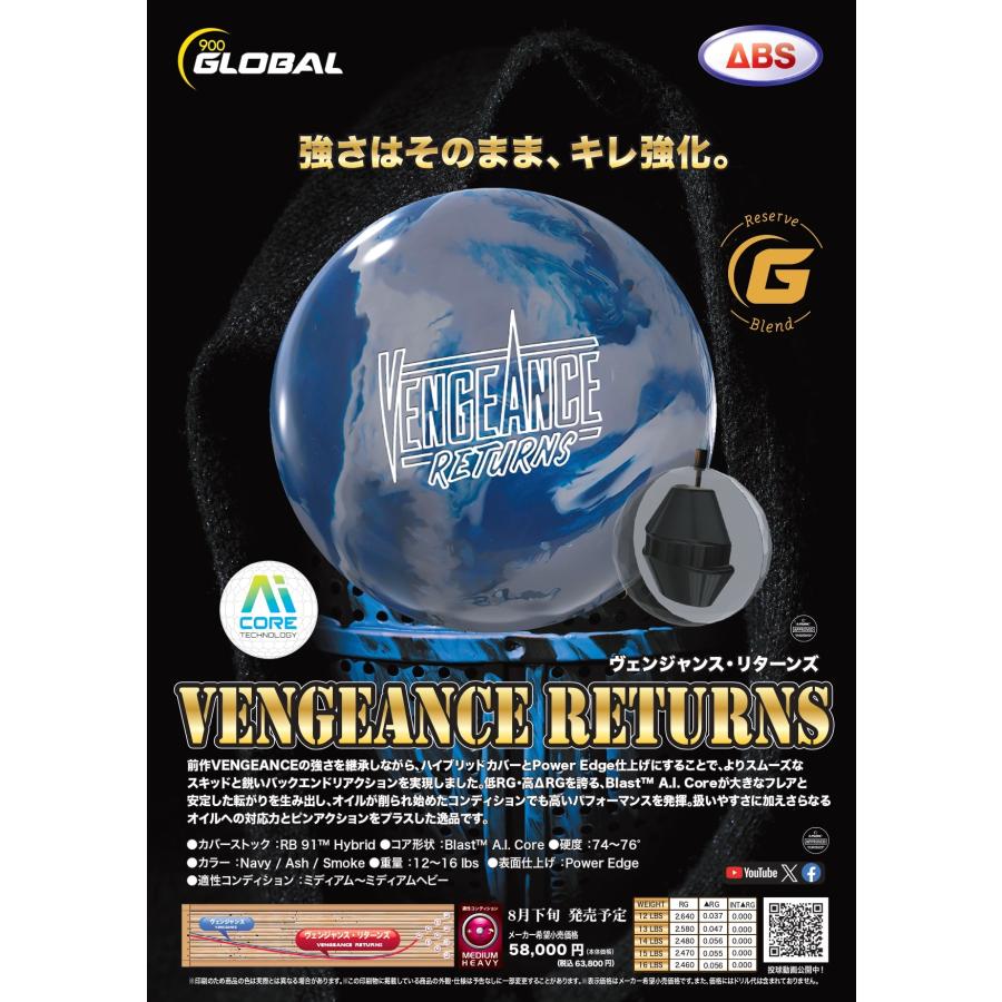 ヴェンジャンス・リターンズ 900GLOBAL / VENGEANCE RETURNS
