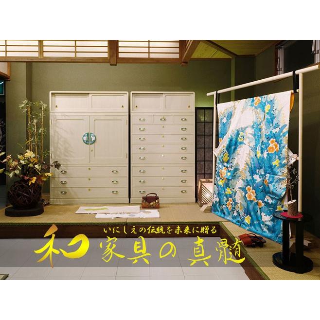 桐タンス 和タンス 4段チェスト 衣装収納 104cm 衣装タンス 箪笥 完成