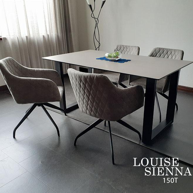 セラミック ダイニング テーブルセット 幅150cm 4人掛け セラミック