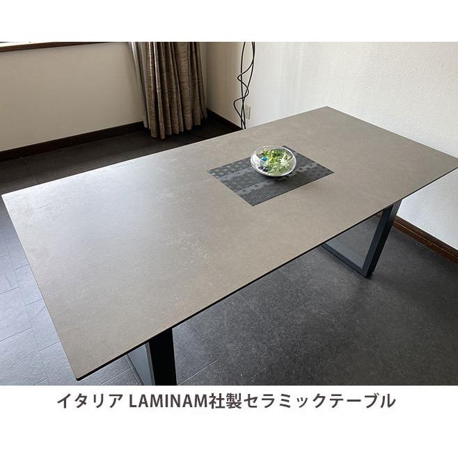 ダイニングテーブルセット セラミックテーブル 幅180cm 4人用 4人掛け