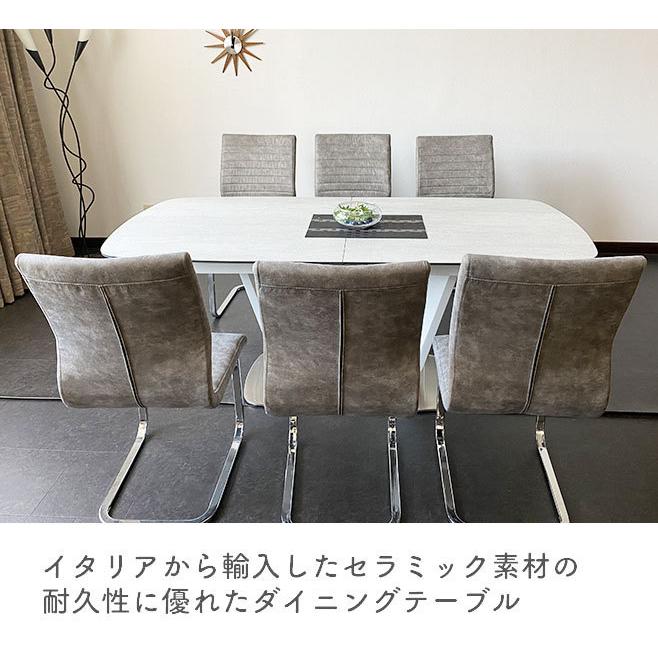 美品セラミックテーブル 楽天市場】ダイニングテーブル セラミックテーブル 幅180cm 鏡面仕上げ