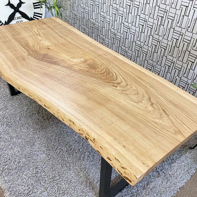 ダイニングテーブル 一枚板テーブル 無垢 幅195cm 天板厚み5cm 一点
