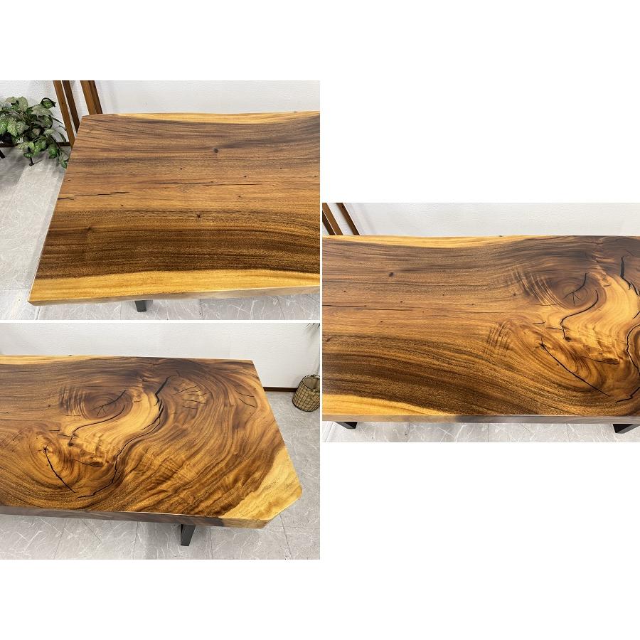 激安 無垢 一枚板 210cm×70cm 無垢 一枚板テーブル ダイニングテーブル 幅210cm 天厚7.2cm 一点モノ
