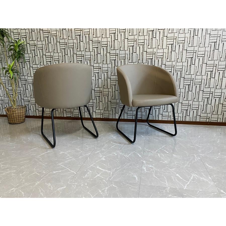 【新品】 ダイニングチェア アウトレット アウトレット ダイニングチェア 2脚セット 肘付き PUレザー 椅子