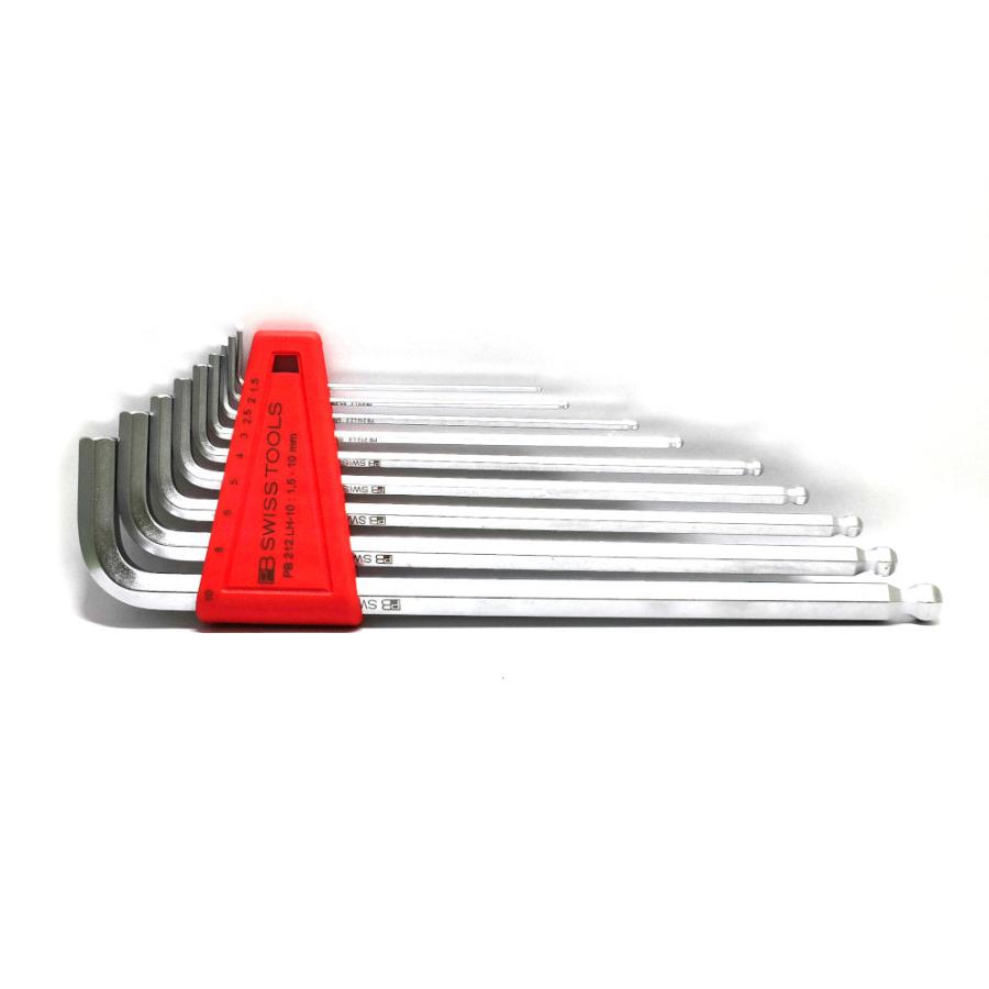 PB SWISS TOOLS PBスイスツールズ ボール付ロング六角棒レンチセット