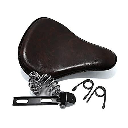 Custome 13quot; あなたにおすすめの商品 売り込み Driver Seat Leather Cushion C Harley Scooter for Chopper Bobber