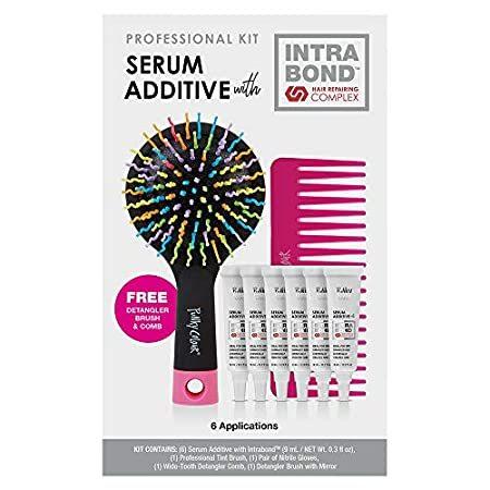 Punky Intrabond Serum Additive with Free Hair Detangler Brush and Comb, Str ヘアクリップ