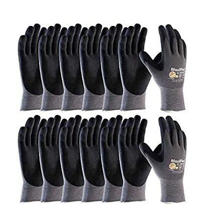 最新発見 おすすめネット 12 Pairs Pack MaxiFlex 34-874 Gloves Nitrile Micro-Foam Grip Palm amp; Fingers wordpress.joerg-steineck.com wordpress.joerg-steineck.com