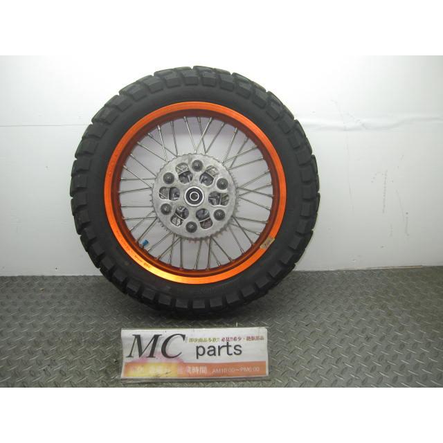 ヤマハ トリッカー DG10J DG16J 純正リアホイール フレ無し 8分山 美品