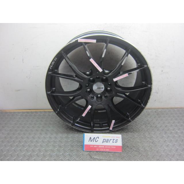 RAYS HOMURA 2×7 ホイール 黒（ATZ) RAYS 19X8J＋48 PCD114.3 5H