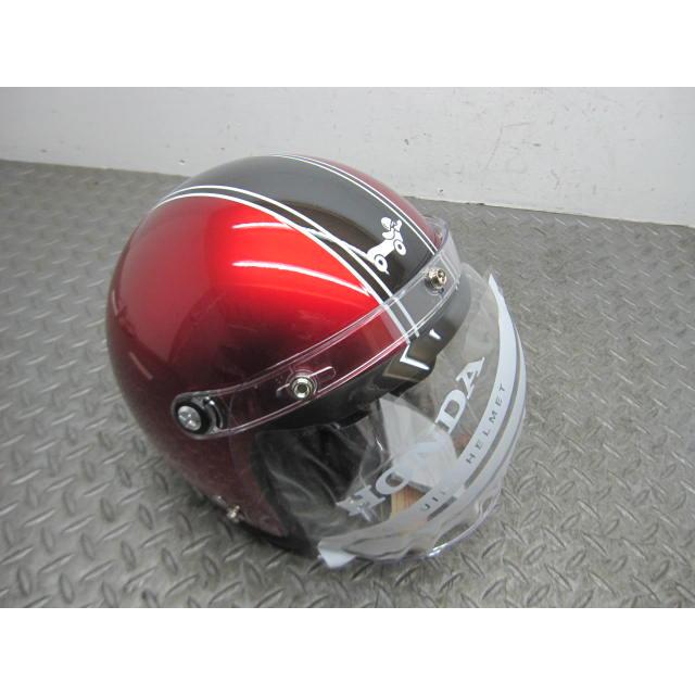 ホンダ Dax ヘルメット Mサイズ RED/BLACK 未使用 ダックス 0SHGC-JC1D