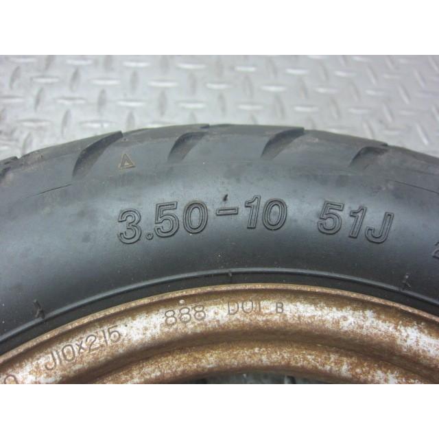 ホンダ シャリー12V CF50 純正フロントホイール 10×2.15 フレ無 CF50