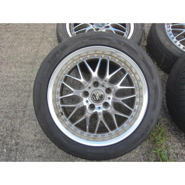 【即決】ホンダ オディッセイ DBA-RB1 ホイール・タイヤ4本セット 銀 シルバー RAYS 17×8.0JJ : MCパーツ - 通販 ...