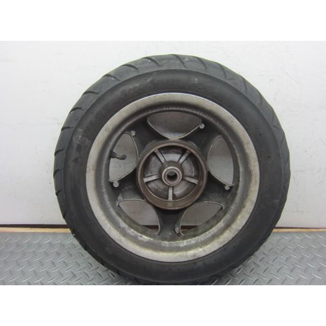 ヤマハ　マジェスティ125FI　リアホイールとタイヤ　5CA ヤマハ マジェスティ125FI 5CA 純正リアホイール 12×3.50 フレ有 2F