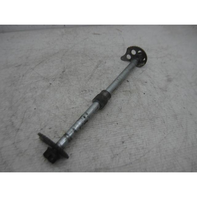 ヤマハ TW200 2JL-036** リアアクスルシャフト 曲り無し 径17mm 全長