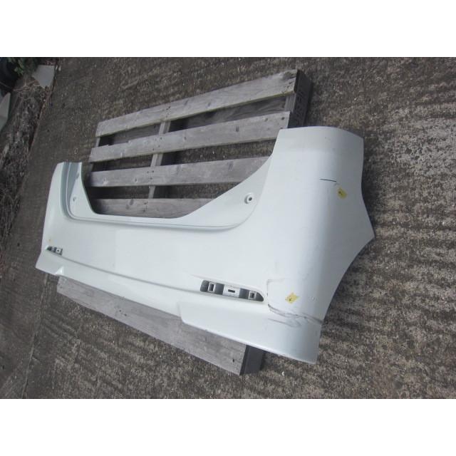即決】ダイハツ タントカスタム L375S リアバンパー パールホワイト 