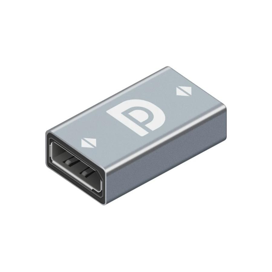 8K対応 DP と DP 延長 コネクター アダプター DP (メス) to DP (メス) 金メッキ 延長 メスメス 伝送信号安定 変換 絶縁 耐摩耗性 接続 x1個 |  | 03