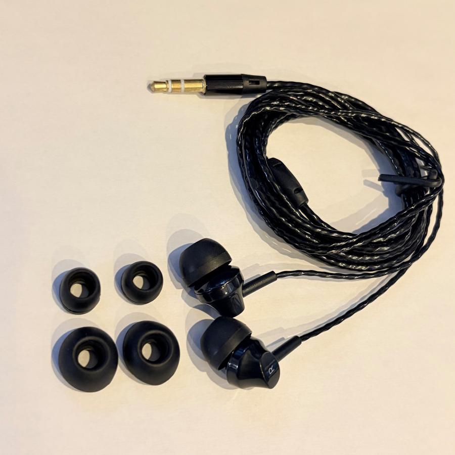 STAYER ステレオ イヤホン 3.5mm 有線 カナル型 1.2m 密閉 高音質 小型