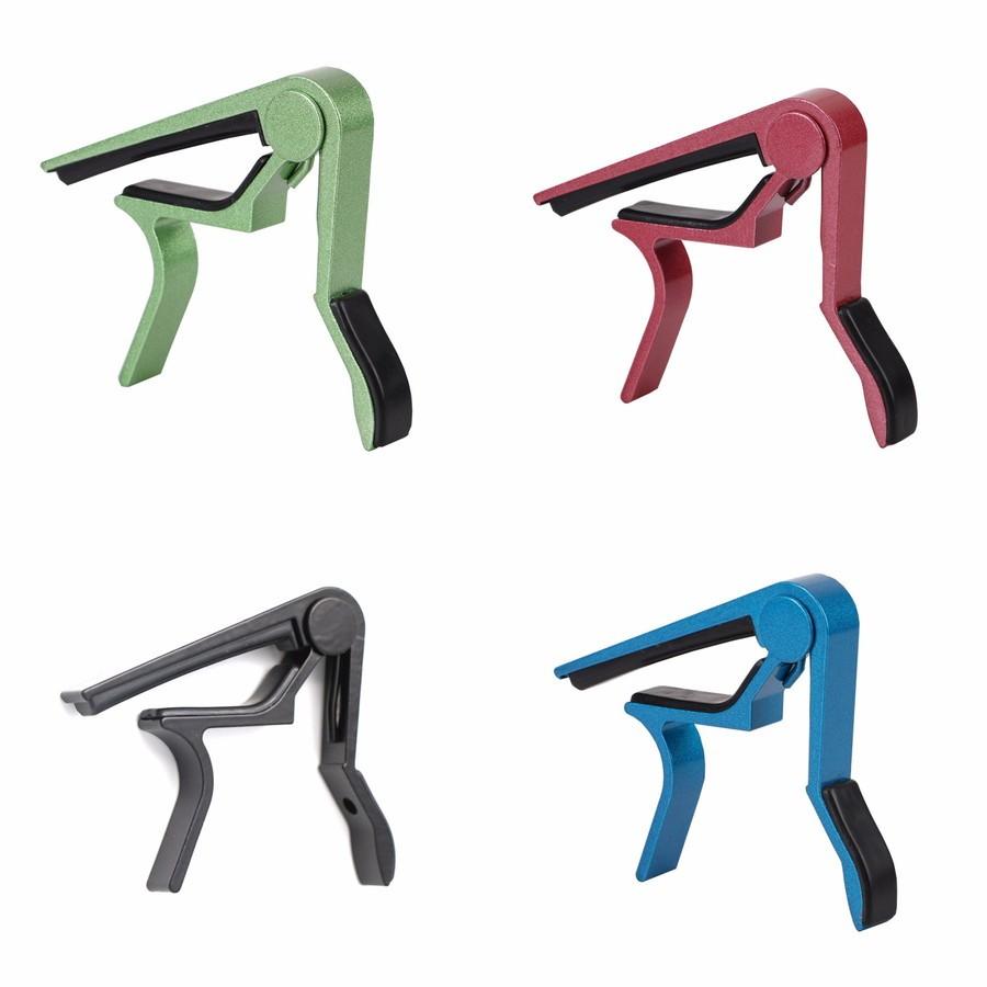 No.7 新品 ギター カポ エレキ アコギ 送料無料 【ブルー