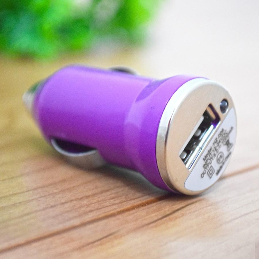 【早い者勝ち‼️】回転灯　紫色 シガーソケット 12V No.10】オレンジ 車 USB 充電器アダプター シガーソケット
