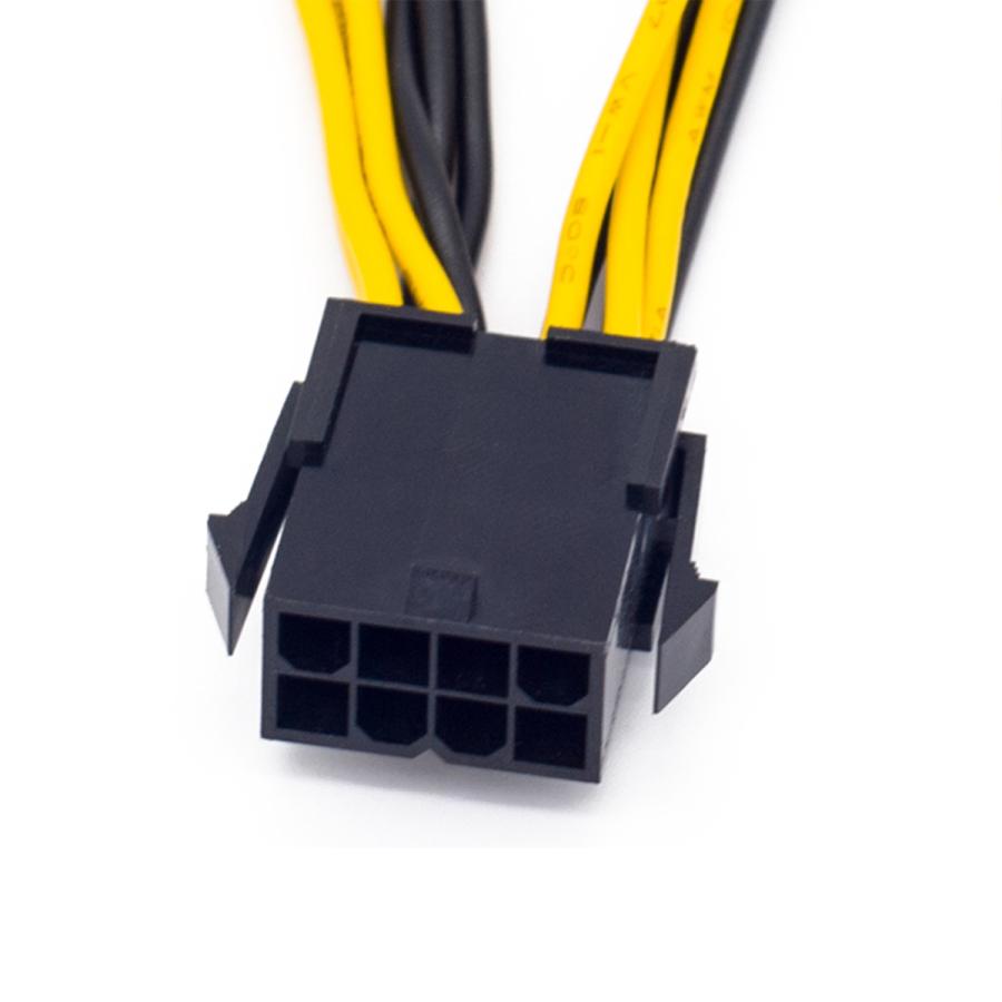 40本 電源変換ケーブル pcie 8PINメス→8PIN両端オス (6+8ピン GPU電源変換ケーブル】PCI-E 電源変換ケーブル CPU 8ピン から PCI-E 8