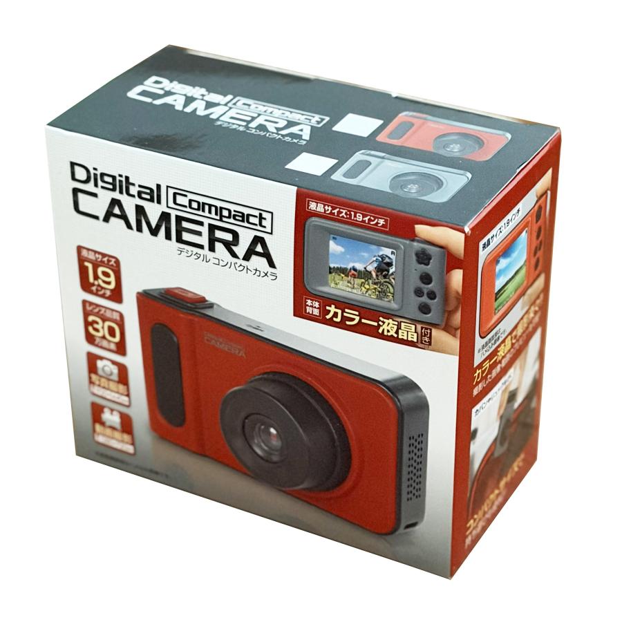 動画も静止画も撮影可能】 コンパクト デジタル CAMERA カメラ 1.9