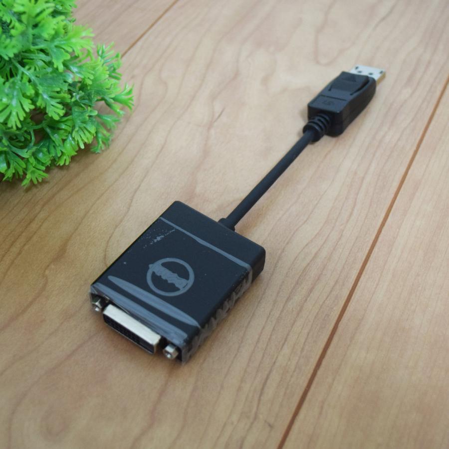 DELL】DP to DVI 変換アダプター ディスプレイポート 変換コネクタ