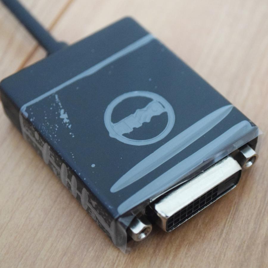DELL】DP to DVI 変換アダプター ディスプレイポート 変換コネクタ