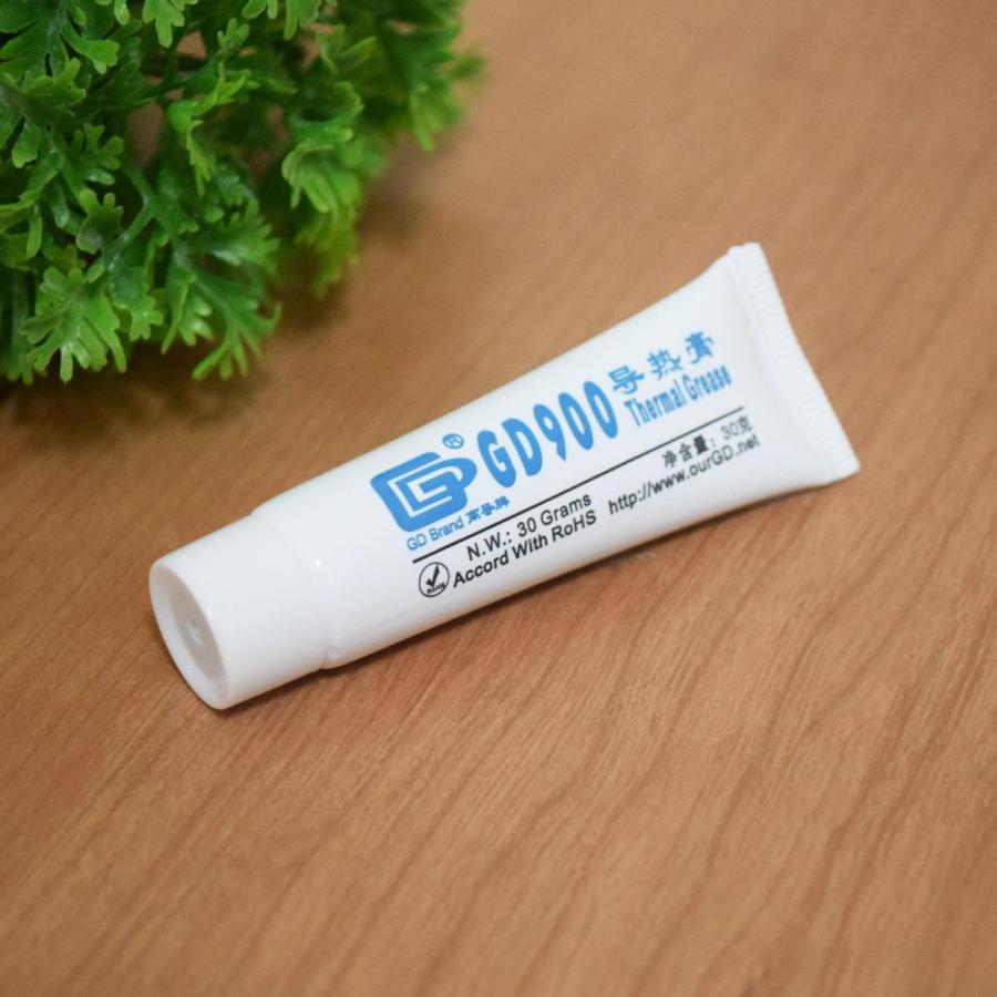 GDブランド 大容量30g GD900 グレー CPUグリス シリコングリス 熱伝導