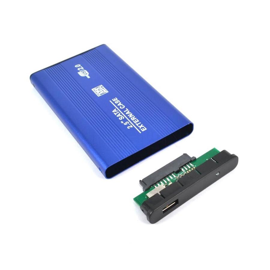 USB2.0対応】【アルミケース】 2.5インチ HDD SSD ハードディスク 外