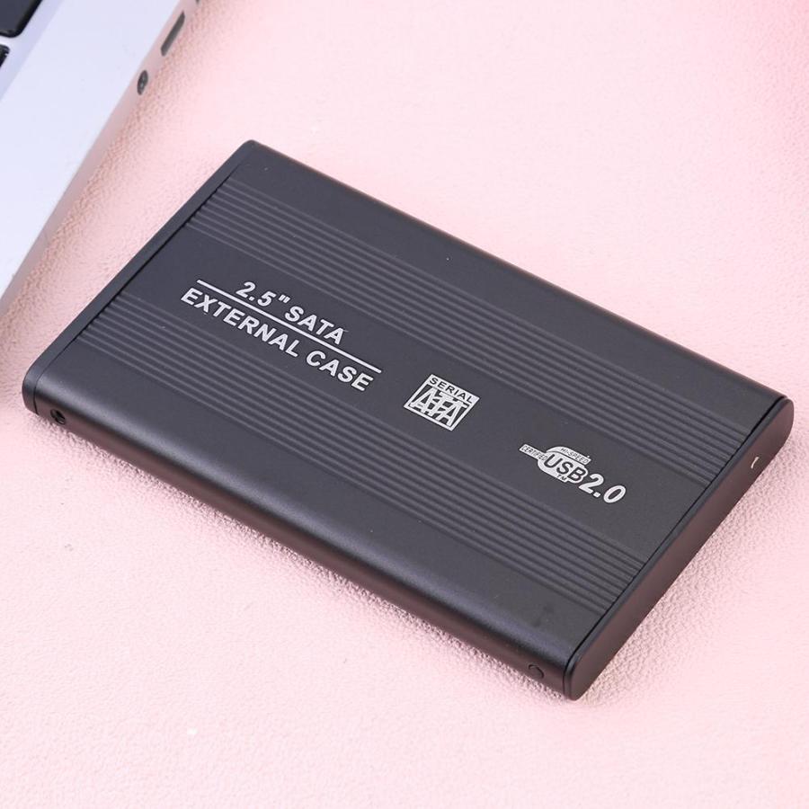 USB2.0対応】【アルミケース】 2.5インチ HDD SSD