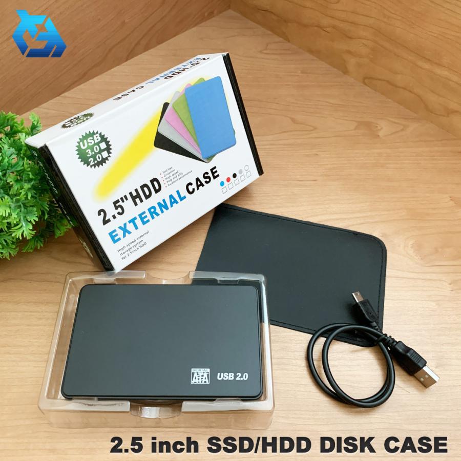 ブラック】 化粧箱入り 2.5インチ HDD/SSD ケース USB接続 SATA ハードディスクケース 4TBまで 9.5mm/7mm厚両対応  工具不要 :HDD-SSD-Case-BK-Y-BOX:メカニックサポートYahoo!店 - 通販 - Yahoo!ショッピング