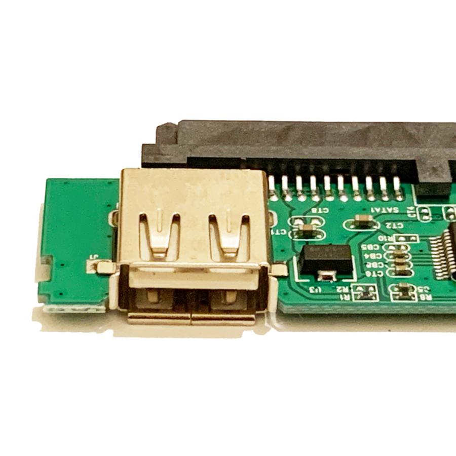 タイプA】 2.5インチHDD SSD をUSBで繋ぐ 変換アダプター 設定不要