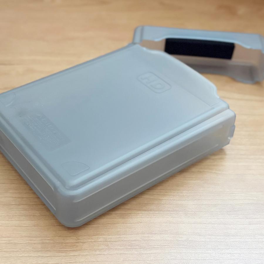 HDD 3.5インチ 対応 】HDD 収納 シェルケース 静電気や埃 汚れから守る
