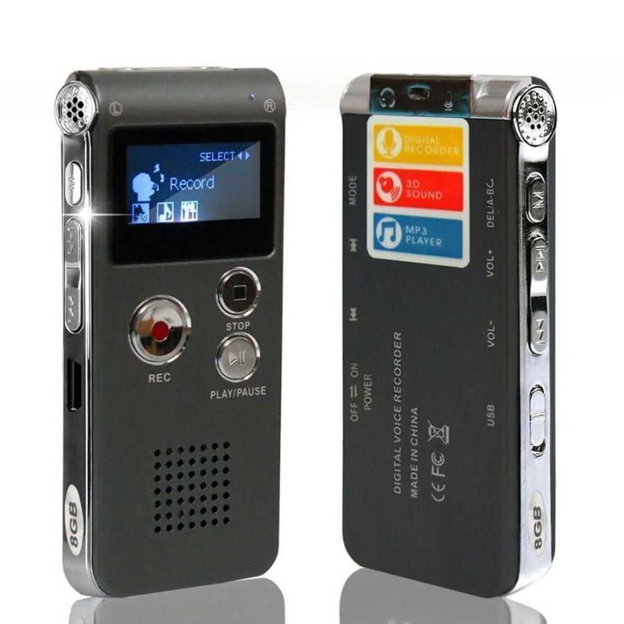 日本語対応】 高音質 ミニデジタル ボイスレコーダー 録音機 MP3 日本語対応】 高音質 ミニデジタル ボイスレコーダー 録音機 MP3