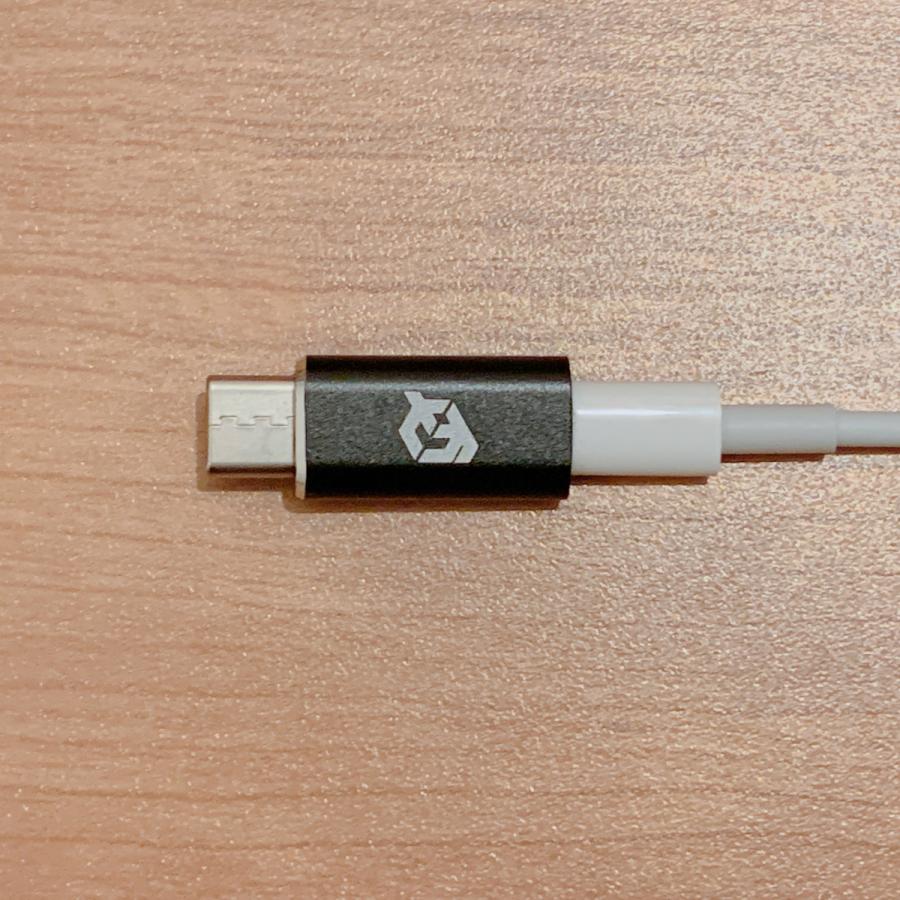 iPhoneのライトニングケーブル → USB Type C 端子 に変換する アダプター ｘ3  【ゴールド】｜mechanicspk｜12