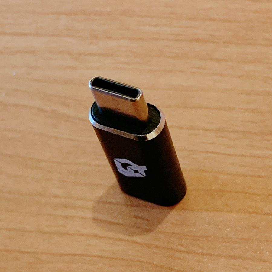 iPhoneのライトニングケーブル → USB Type C 端子 に変換する アダプター ｘ5  【グレー】 |  | 06