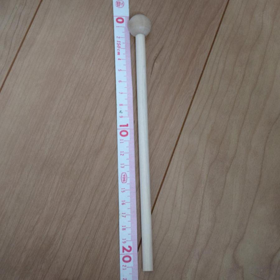 木製 マレット mallet チャイム/木琴/鐘/ウッドブロック/音叉