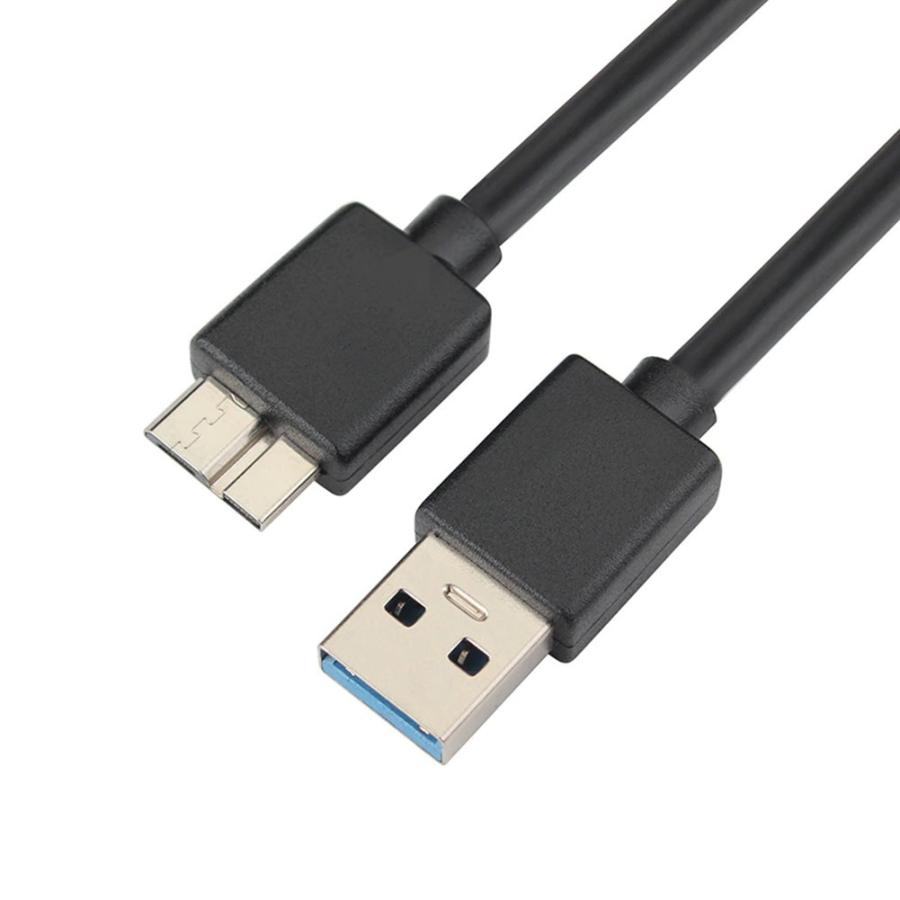 USB 3.0】USBケーブル 約30cm USB Type-A ←→ Micro-B 変換